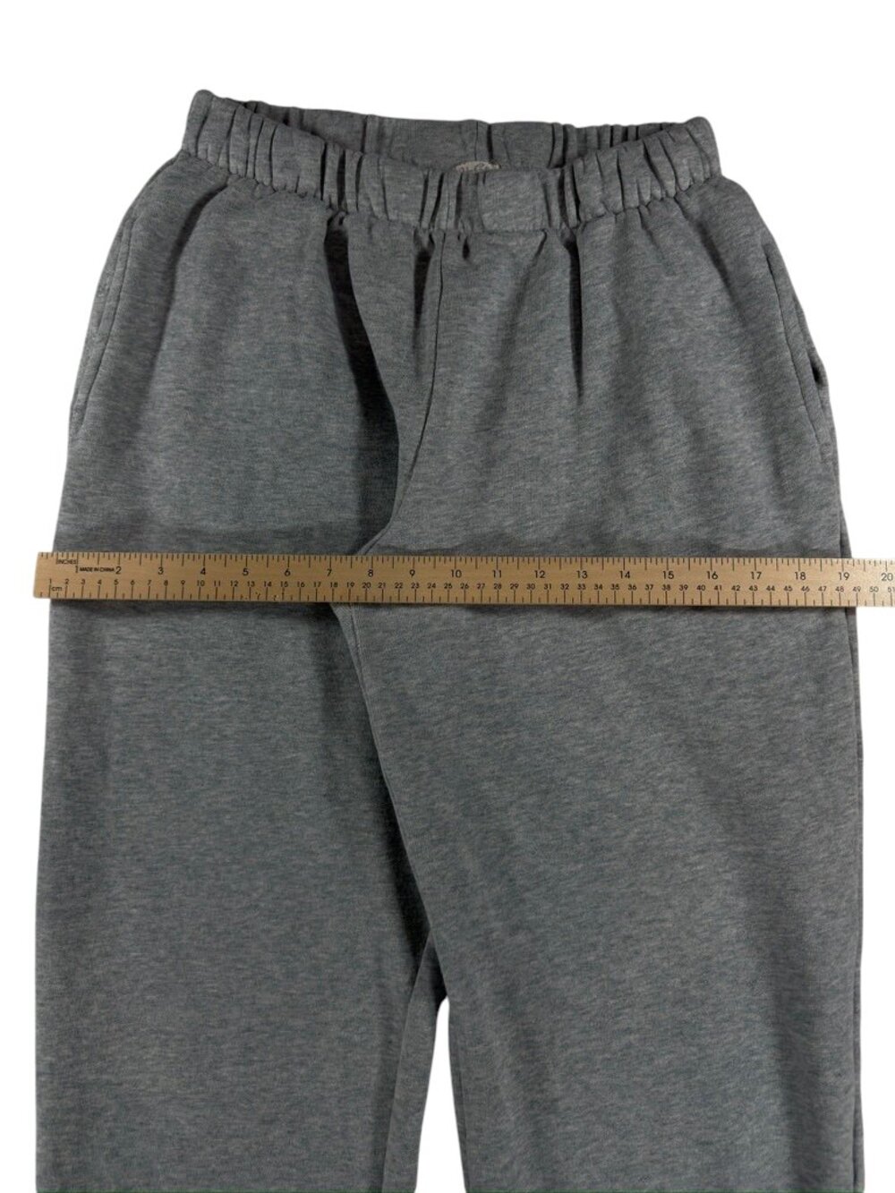 Women's J. Galt Gray Fleece Joggers One Size Fits Small Cozy Lounge Pants - Picture 7 of 12